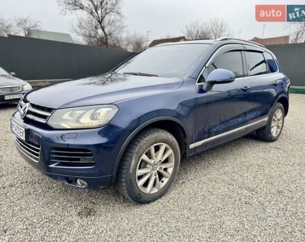 Синий Фольксваген Туарег, объемом двигателя 2.97 л и пробегом 243 тыс. км за 14999 $, фото 1 на Automoto.ua