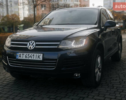 Синий Фольксваген Туарег, объемом двигателя 2.97 л и пробегом 241 тыс. км за 16500 $, фото 1 на Automoto.ua