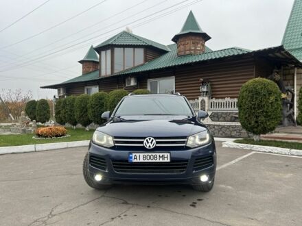 Синий Фольксваген Туарег, объемом двигателя 3 л и пробегом 257 тыс. км за 17850 $, фото 1 на Automoto.ua