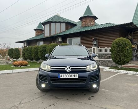 Синий Фольксваген Туарег, объемом двигателя 3 л и пробегом 257 тыс. км за 17850 $, фото 1 на Automoto.ua