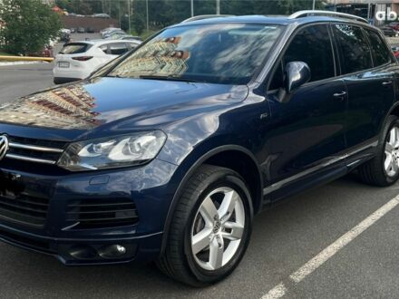 Синий Фольксваген Туарег, объемом двигателя 3 л и пробегом 140 тыс. км за 25000 $, фото 1 на Automoto.ua