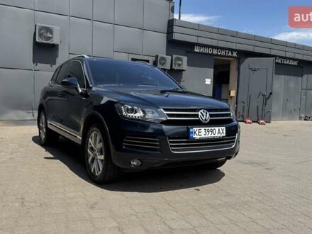Синий Фольксваген Туарег, объемом двигателя 2.97 л и пробегом 209 тыс. км за 22000 $, фото 1 на Automoto.ua