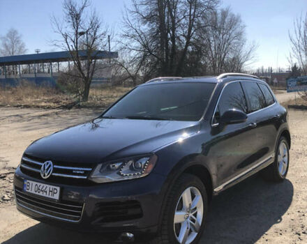 Синій Фольксваген Туарег, об'ємом двигуна 3 л та пробігом 127 тис. км за 19500 $, фото 1 на Automoto.ua