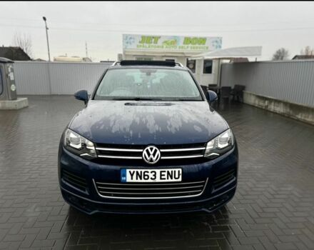 Синий Фольксваген Туарег, объемом двигателя 3 л и пробегом 180 тыс. км за 10781 $, фото 1 на Automoto.ua