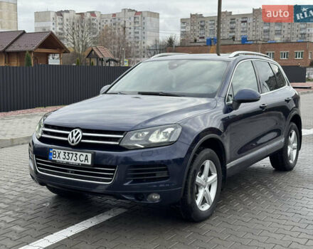 Синий Фольксваген Туарег, объемом двигателя 2.97 л и пробегом 300 тыс. км за 21900 $, фото 1 на Automoto.ua