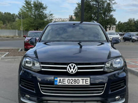 Синий Фольксваген Туарег, объемом двигателя 2.97 л и пробегом 257 тыс. км за 22999 $, фото 1 на Automoto.ua
