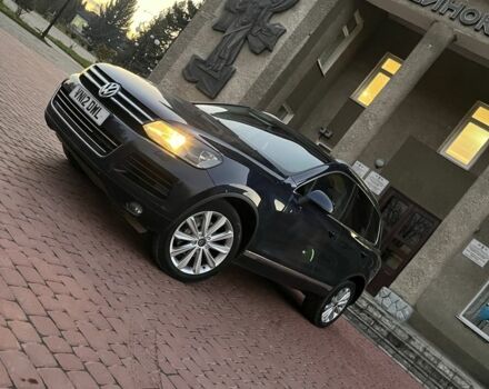 Синий Фольксваген Туарег, объемом двигателя 3 л и пробегом 150 тыс. км за 8595 $, фото 1 на Automoto.ua