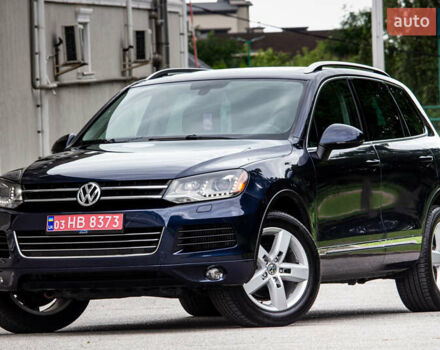 Фольксваген Туарег 2013 в Нововолынск на Automoto.ua Синий Фольксваген Туарег, объемом двигателя 3 л и пробегом 211 тыс. км за 15700 $, фото 1 на Automoto.ua