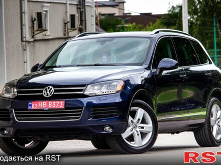 Синій Фольксваген Туарег, об'ємом двигуна 3 л та пробігом 211 тис. км за 15700 $, фото 1 на Automoto.ua