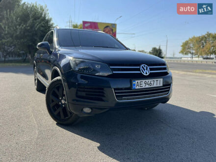 Фольксваген Туарег 2014 в Днепре (Днепропетровске) на Automoto.ua Синий Фольксваген Туарег, объемом двигателя 2.97 л и пробегом 243 тыс. км за 26500 $, фото 1 на Automoto.ua