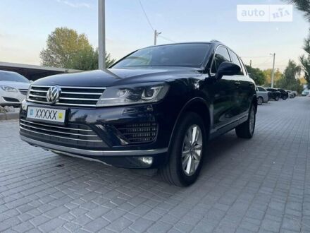 Фольксваген Туарег 2015 в Днепре (Днепропетровске) на Automoto.ua Синий Фольксваген Туарег, объемом двигателя 3 л и пробегом 261 тыс. км за 23999 $, фото 1 на Automoto.ua