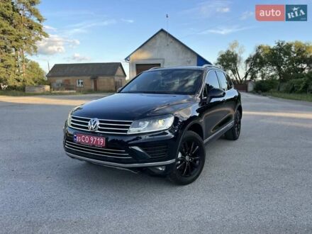 Фольксваген Туарег 2015 в Радивилове на Automoto.ua Синий Фольксваген Туарег, объемом двигателя 3 л и пробегом 136 тыс. км за 27600 $, фото 1 на Automoto.ua