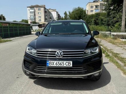 Фольксваген Туарег 2015 в Шепетовке на Automoto.ua Синий Фольксваген Туарег, объемом двигателя 3.6 л и пробегом 168 тыс. км за 19500 $, фото 1 на Automoto.ua