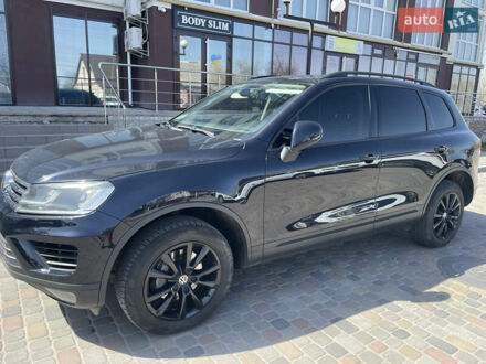 Фольксваген Туарег 2015 в Коростышеве на Automoto.ua Синий Фольксваген Туарег, объемом двигателя 3 л и пробегом 296 тыс. км за 24500 $, фото 1 на Automoto.ua