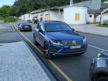 Синий Фольксваген Туарег, объемом двигателя 2.97 л и пробегом 193 тыс. км за 22000 $, фото 1 на Automoto.ua