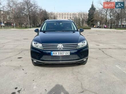 Синій Фольксваген Туарег, об'ємом двигуна 3 л та пробігом 170 тис. км за 31500 $, фото 1 на Automoto.ua