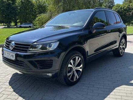 Фольксваген Туарег 2015 в Тернополе на Automoto.ua Синий Фольксваген Туарег, объемом двигателя 2.97 л и пробегом 203 тыс. км за 31800 $, фото 1 на Automoto.ua