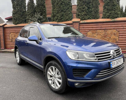 Синій Фольксваген Туарег, об'ємом двигуна 2.97 л та пробігом 190 тис. км за 24800 $, фото 1 на Automoto.ua