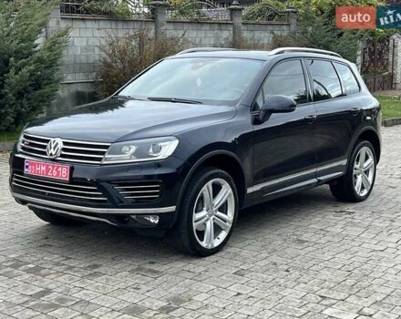 Фольксваген Туарег 2016 в Ровно на Automoto.ua Синий Фольксваген Туарег, объемом двигателя 3 л и пробегом 274 тыс. км за 25900 $, фото 1 на Automoto.ua