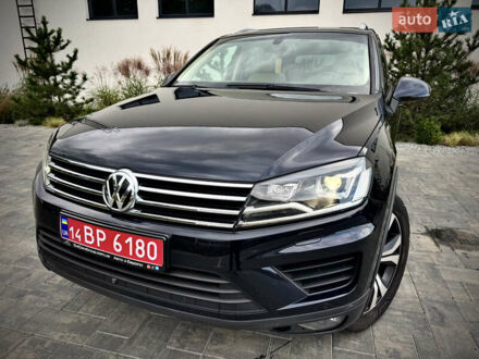 Фольксваген Туарег 2016 в Луцке на Automoto.ua Синий Фольксваген Туарег, объемом двигателя 3 л и пробегом 182 тыс. км за 24900 $, фото 1 на Automoto.ua