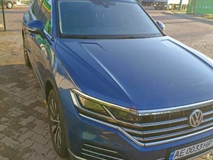 Фольксваген Туарег 2018 в Днепре (Днепропетровске) на Automoto.ua Синий Фольксваген Туарег, объемом двигателя 2.97 л и пробегом 130 тыс. км за 45000 $, фото 1 на Automoto.ua