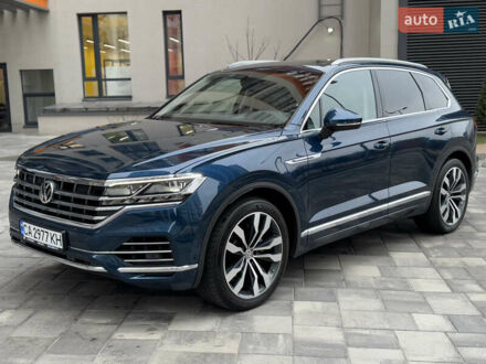 Фольксваген Туарег 2019 в Киеве на Automoto.ua Синий Фольксваген Туарег, объемом двигателя 3 л и пробегом 149 тыс. км за 49500 $, фото 1 на Automoto.ua