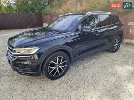 Синий Фольксваген Туарег, объемом двигателя 2.97 л и пробегом 69 тыс. км за 54900 $, фото 1 на Automoto.ua