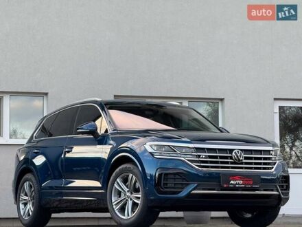 Фольксваген Туарег 2021 в Луцке на Automoto.ua Синий Фольксваген Туарег, объемом двигателя 3 л и пробегом 51 тыс. км за 59999 $, фото 1 на Automoto.ua