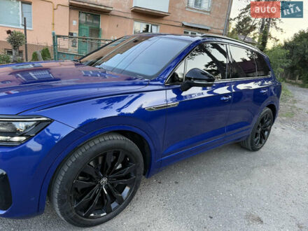 Фольксваген Туарег 2021 у Ужгороді на Automoto.ua Синій Фольксваген Туарег, об'ємом двигуна 3 л та пробігом 52 тис. км за 60000 $, фото 1 на Automoto.ua