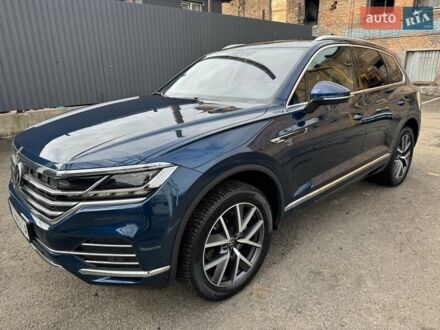 Фольксваген Туарег 2022 у Києві на Automoto.ua Синій Фольксваген Туарег, об'ємом двигуна 2.97 л та пробігом 52 тис. км за 66400 $, фото 1 на Automoto.ua