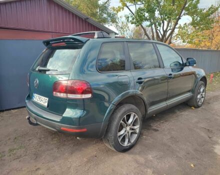 Зеленый Фольксваген Туарег, объемом двигателя 2.5 л и пробегом 322 тыс. км за 7200 $, фото 13 на Automoto.ua
