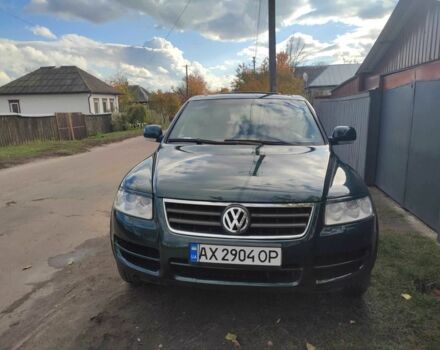 Зеленый Фольксваген Туарег, объемом двигателя 2.5 л и пробегом 322 тыс. км за 7200 $, фото 16 на Automoto.ua