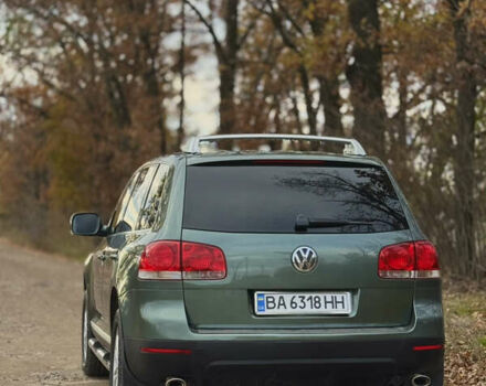 Зеленый Фольксваген Туарег, объемом двигателя 3.19 л и пробегом 259 тыс. км за 7999 $, фото 8 на Automoto.ua