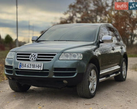 Зеленый Фольксваген Туарег, объемом двигателя 3.19 л и пробегом 259 тыс. км за 7999 $, фото 4 на Automoto.ua