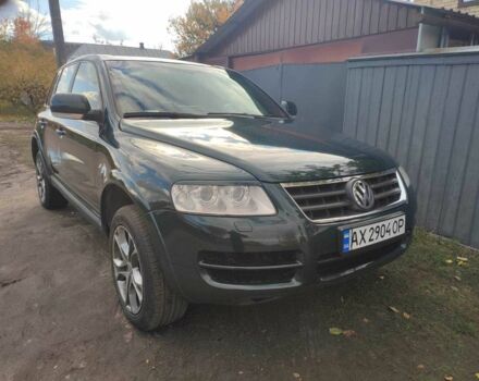 Зеленый Фольксваген Туарег, объемом двигателя 2.5 л и пробегом 322 тыс. км за 7200 $, фото 17 на Automoto.ua