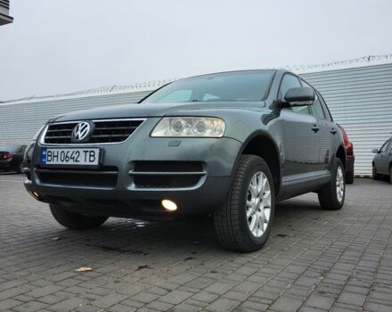 Зеленый Фольксваген Туарег, объемом двигателя 2.5 л и пробегом 350 тыс. км за 8600 $, фото 16 на Automoto.ua