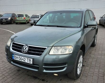 Зеленый Фольксваген Туарег, объемом двигателя 2.5 л и пробегом 350 тыс. км за 8600 $, фото 14 на Automoto.ua