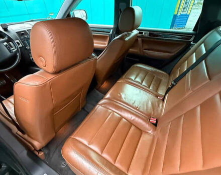 Зеленый Фольксваген Туарег, объемом двигателя 4.92 л и пробегом 201 тыс. км за 6800 $, фото 13 на Automoto.ua