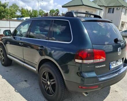 Зеленый Фольксваген Туарег, объемом двигателя 2.5 л и пробегом 353 тыс. км за 7500 $, фото 13 на Automoto.ua