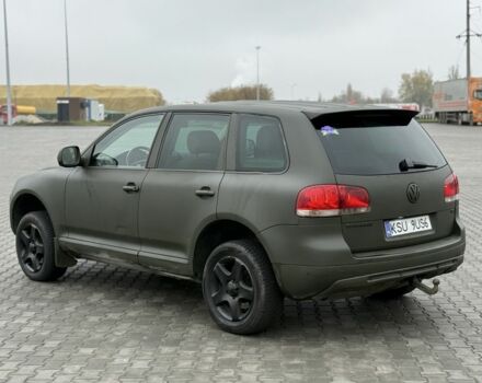 Зеленый Фольксваген Туарег, объемом двигателя 2.5 л и пробегом 370 тыс. км за 3699 $, фото 3 на Automoto.ua
