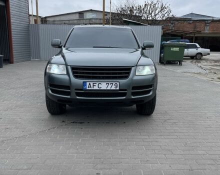 Зеленый Фольксваген Туарег, объемом двигателя 3.2 л и пробегом 111 тыс. км за 5000 $, фото 1 на Automoto.ua