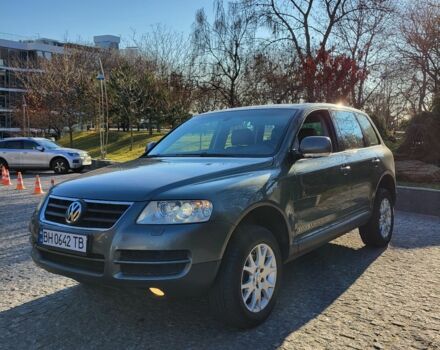 Зеленый Фольксваген Туарег, объемом двигателя 2.5 л и пробегом 350 тыс. км за 8600 $, фото 6 на Automoto.ua