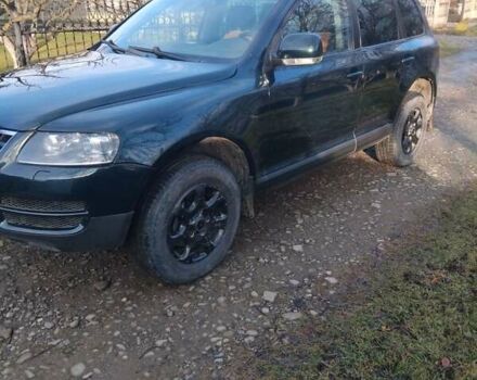 Зеленый Фольксваген Туарег, объемом двигателя 2.97 л и пробегом 408 тыс. км за 8200 $, фото 9 на Automoto.ua