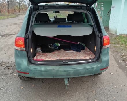 Зеленый Фольксваген Туарег, объемом двигателя 2.5 л и пробегом 300 тыс. км за 5000 $, фото 3 на Automoto.ua