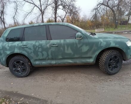 Зеленый Фольксваген Туарег, объемом двигателя 2.5 л и пробегом 300 тыс. км за 5000 $, фото 6 на Automoto.ua