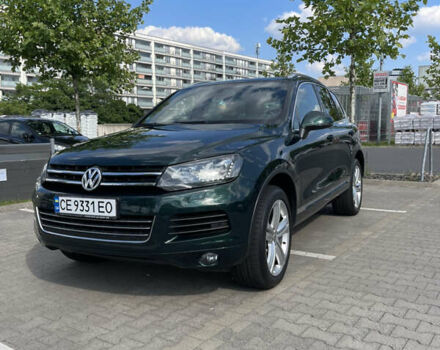 Зеленый Фольксваген Туарег, объемом двигателя 2.97 л и пробегом 279 тыс. км за 22000 $, фото 14 на Automoto.ua