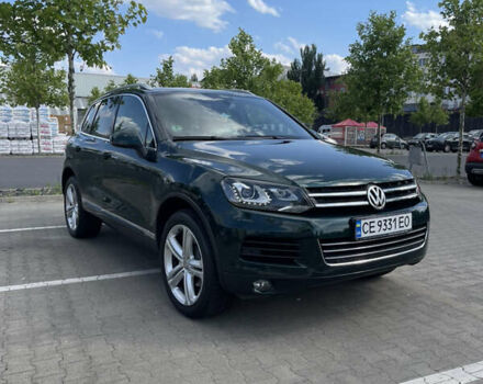 Зеленый Фольксваген Туарег, объемом двигателя 2.97 л и пробегом 279 тыс. км за 22000 $, фото 13 на Automoto.ua