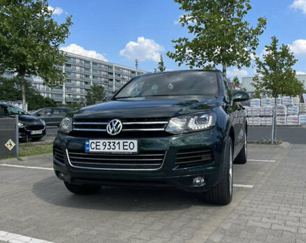 Зеленый Фольксваген Туарег, объемом двигателя 2.97 л и пробегом 279 тыс. км за 22000 $, фото 4 на Automoto.ua