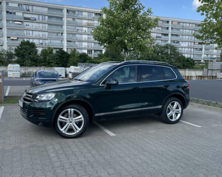 Зеленый Фольксваген Туарег, объемом двигателя 2.97 л и пробегом 279 тыс. км за 22000 $, фото 5 на Automoto.ua