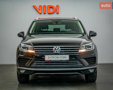 Зеленый Фольксваген Туарег, объемом двигателя 3 л и пробегом 212 тыс. км за 23465 $, фото 1 на Automoto.ua
